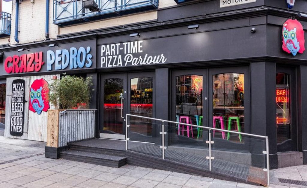 Crazy Pedro's Pizza Parlour in Manchester